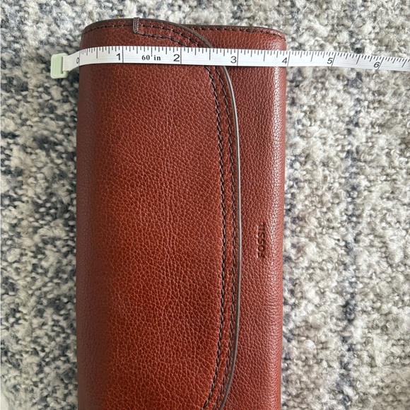 NEW! Fossil Brown Leather Wallet - Picture 9 of 9